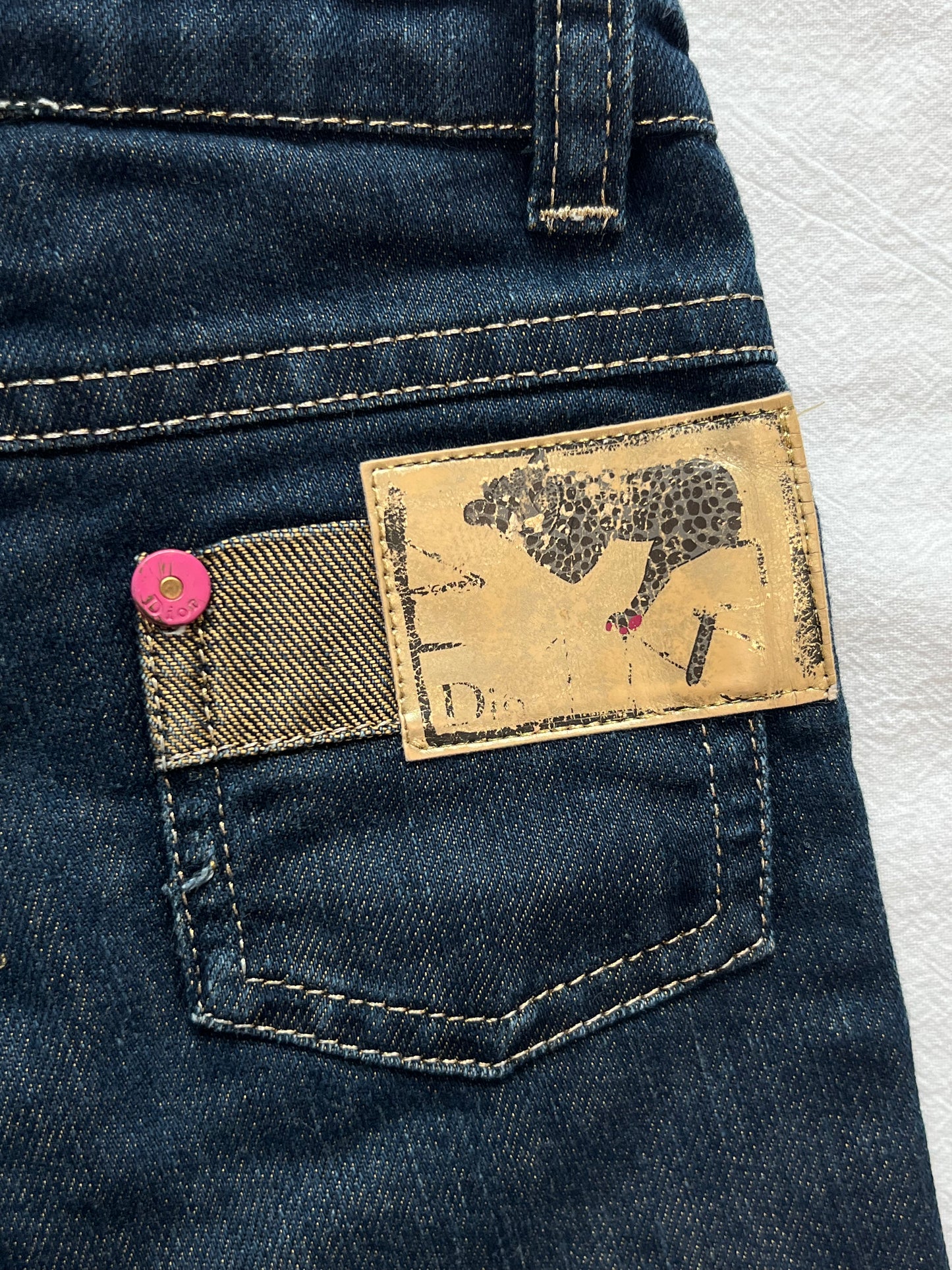 (Pre-loved) baby Dior Pants 女童牛仔長褲 age2 86