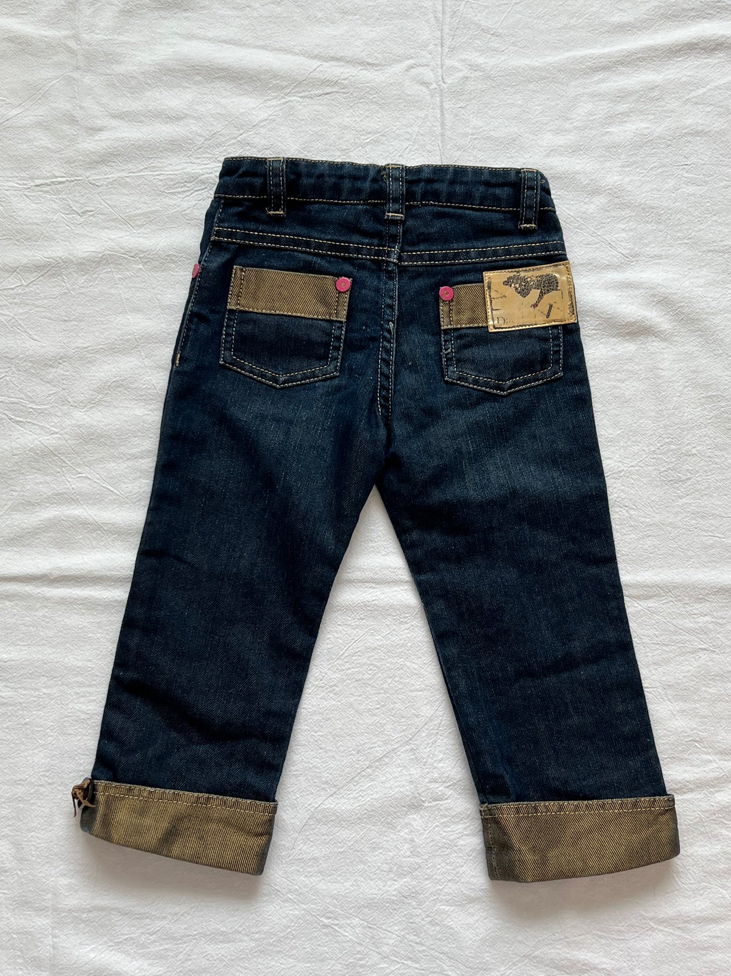 (Pre-loved) baby Dior Pants 女童牛仔長褲 age2 86