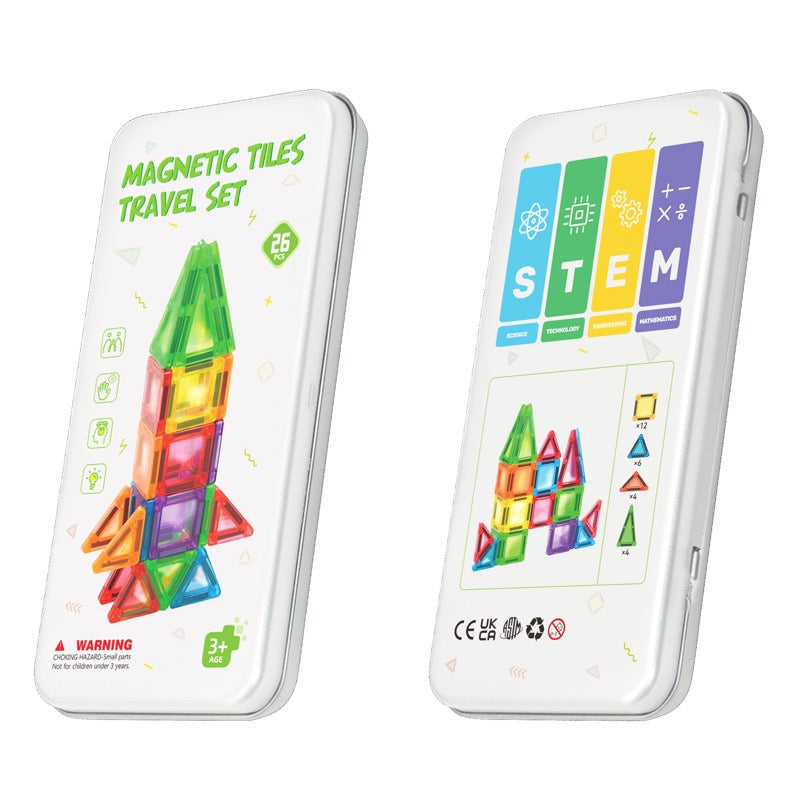 Magnetic Tiles Travel Set 磁吸拼圖旅行套裝