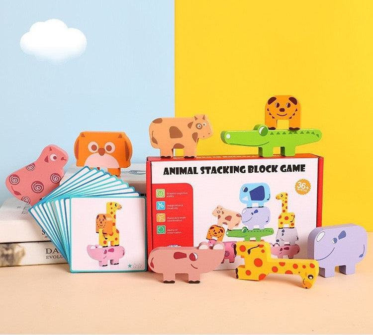 Animal Stacking Block Game 動物疊疊樂遊戲