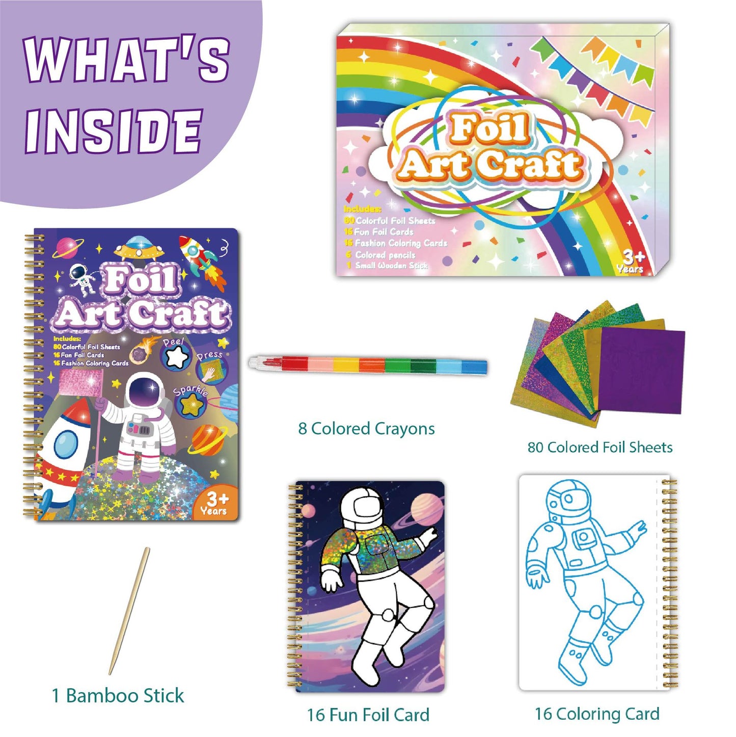Foil Art Craft Kit 鋁箔藝術工藝套裝