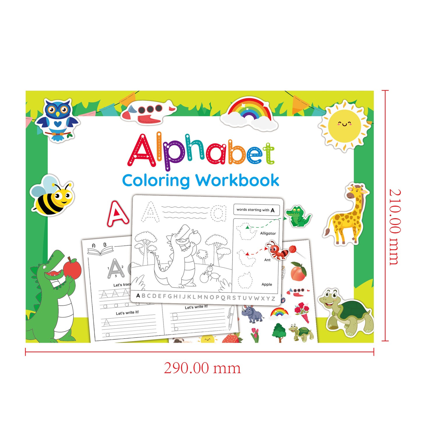 Kids Alphabet Workbook 兒童英語字母練習冊