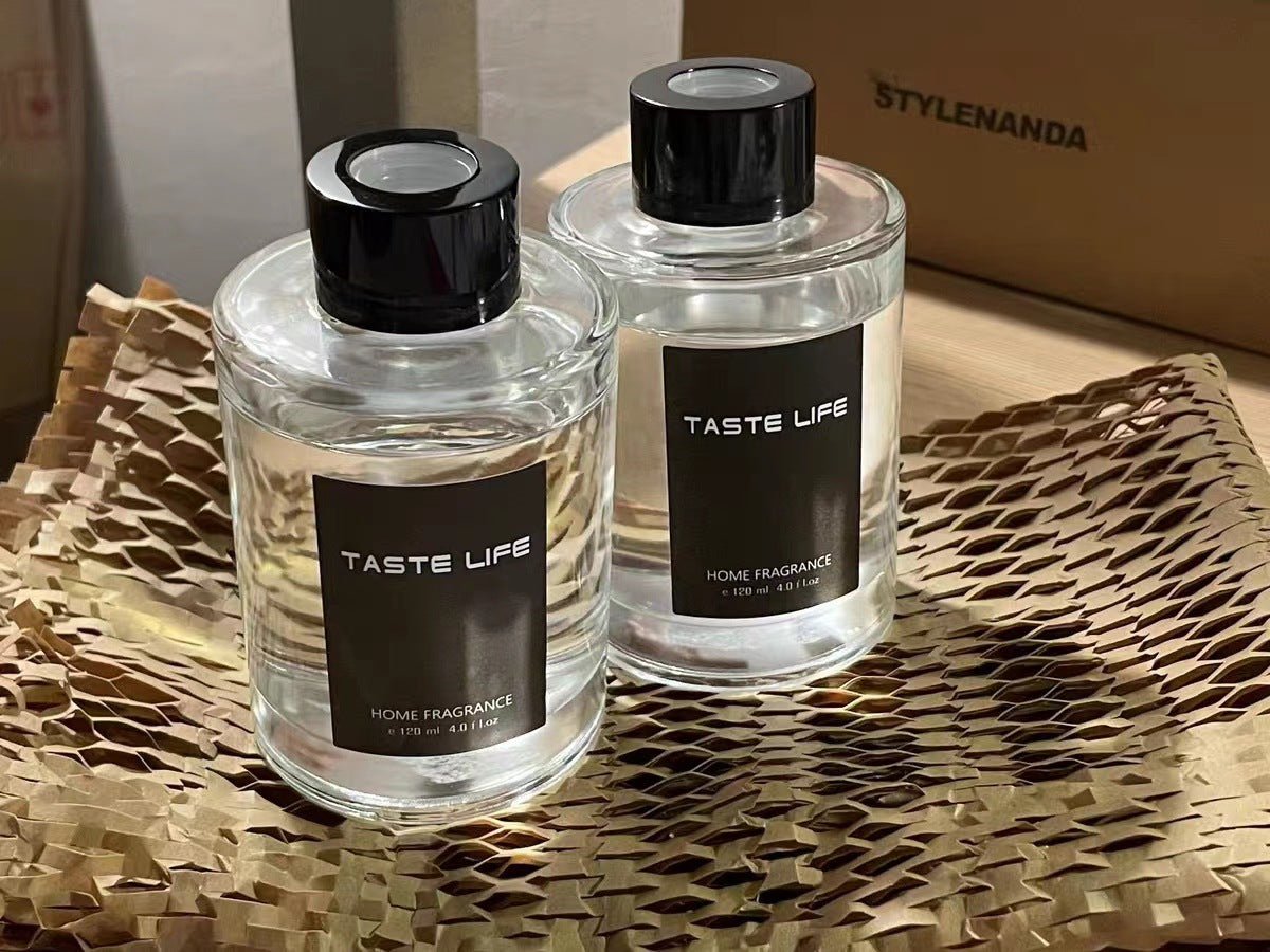 120ml Diffuser Glass bottle 圓形玻璃擴香瓶 (連蓋及內塞)