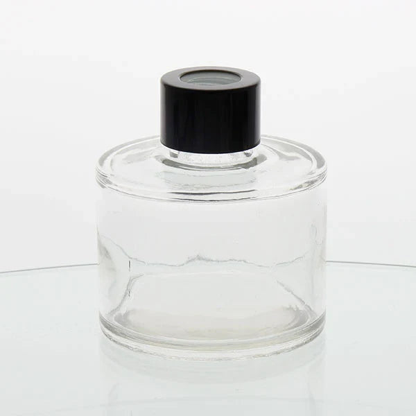 100ml Circle Diffuser Glass bottle 圓形玻璃擴香瓶 (連蓋及內塞)