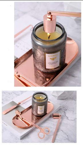 Candle Accessories Set 蠟燭配件套裝 - Rose Gold玫瑰金