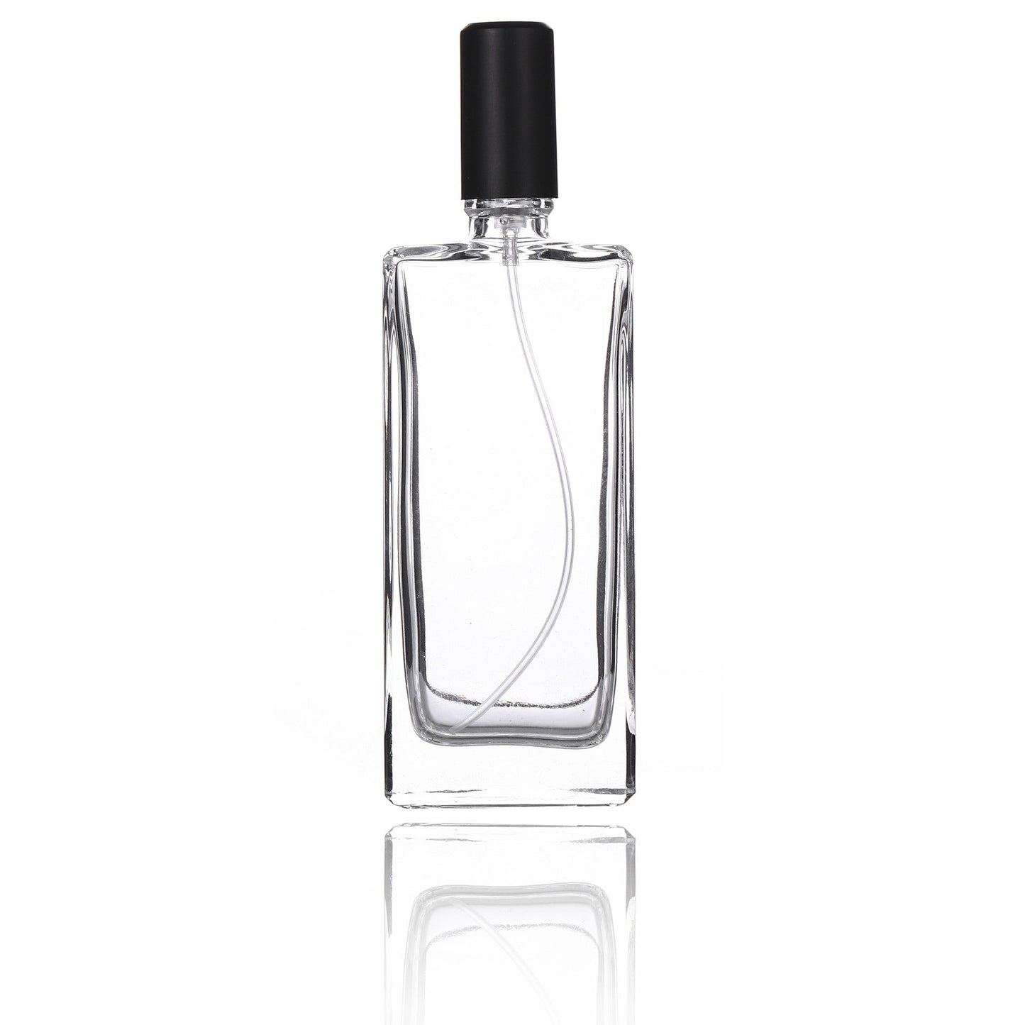 50ml Rectangle Glass Spray 長方形玻璃噴霧 (Black Lid)