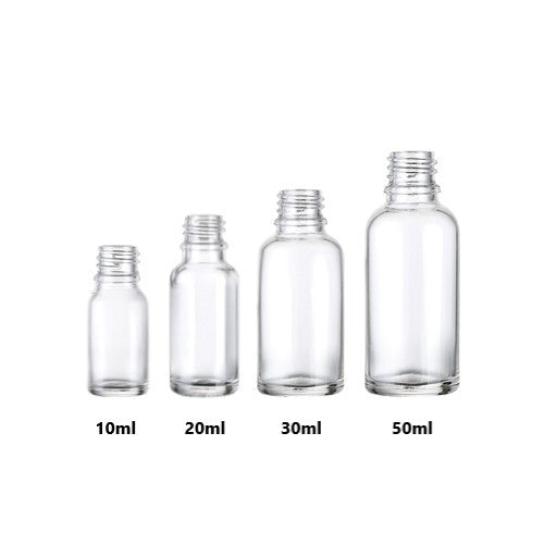 10ml/20ml/30ml/50ml Clear Glass Bottle 透明玻璃瓶
