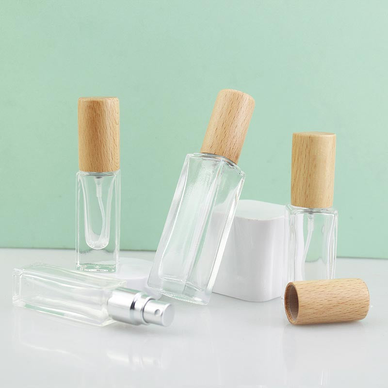 5-30ml Rectangle Glass Spray 長方形玻璃噴霧 (木蓋)