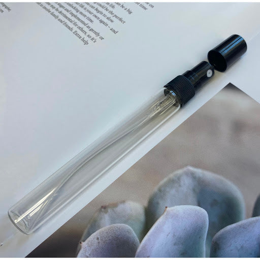 10ml Glass Spray 玻璃噴瓶 (Black / Transparent lid)
