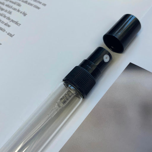 10ml Glass Spray 玻璃噴瓶 (Black / Transparent lid)