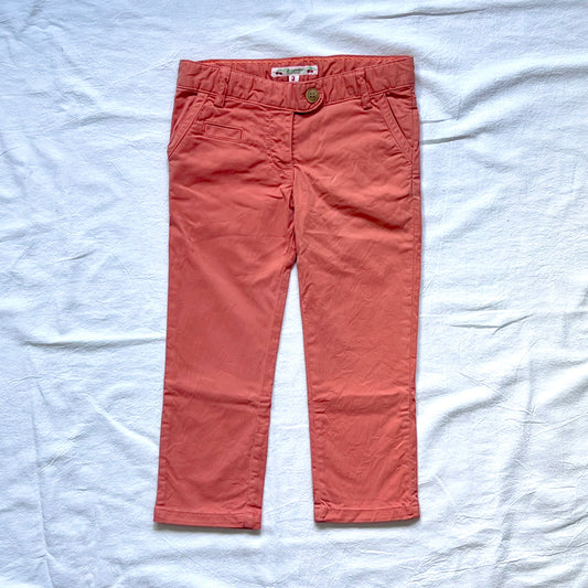 (Pre-loved) Bonpoint Orange Trousers 橙色長褲 3Y