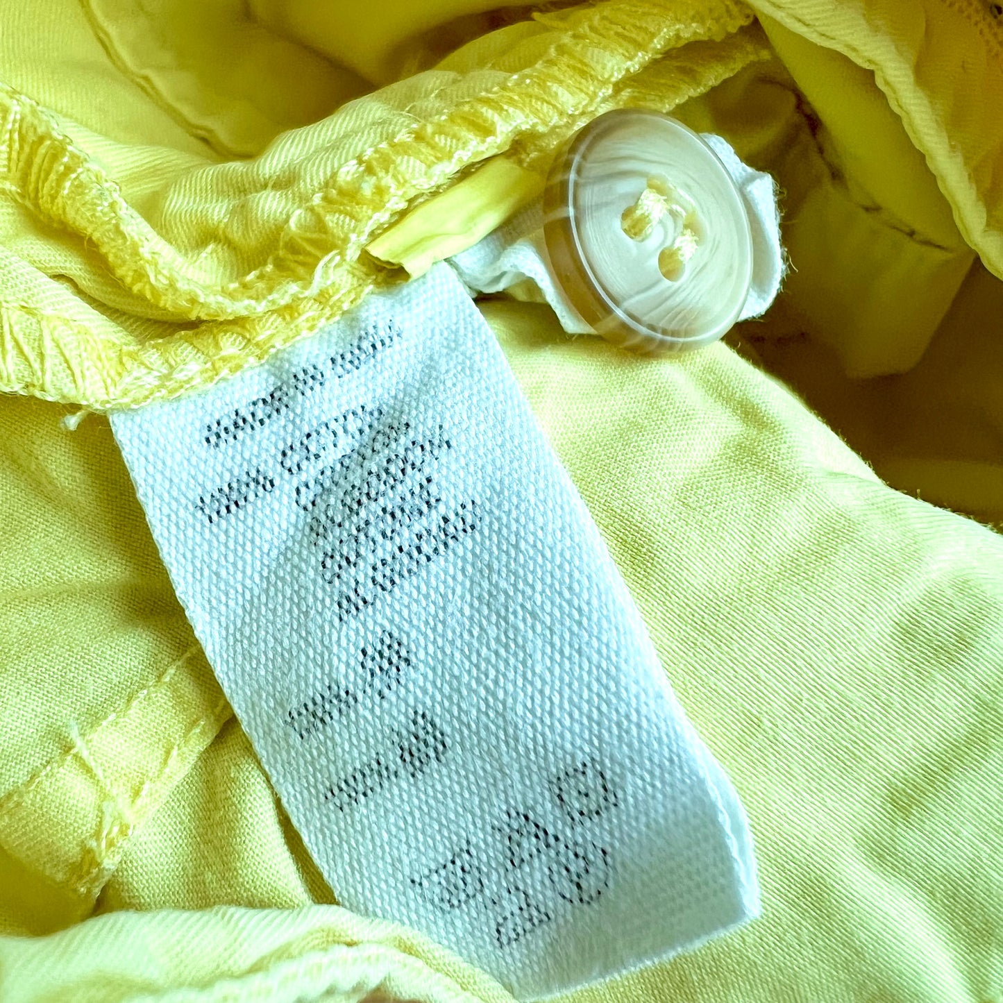 (Pre-loved) Bonpoint Yellow Shorts 女童黃色短褲 3Y