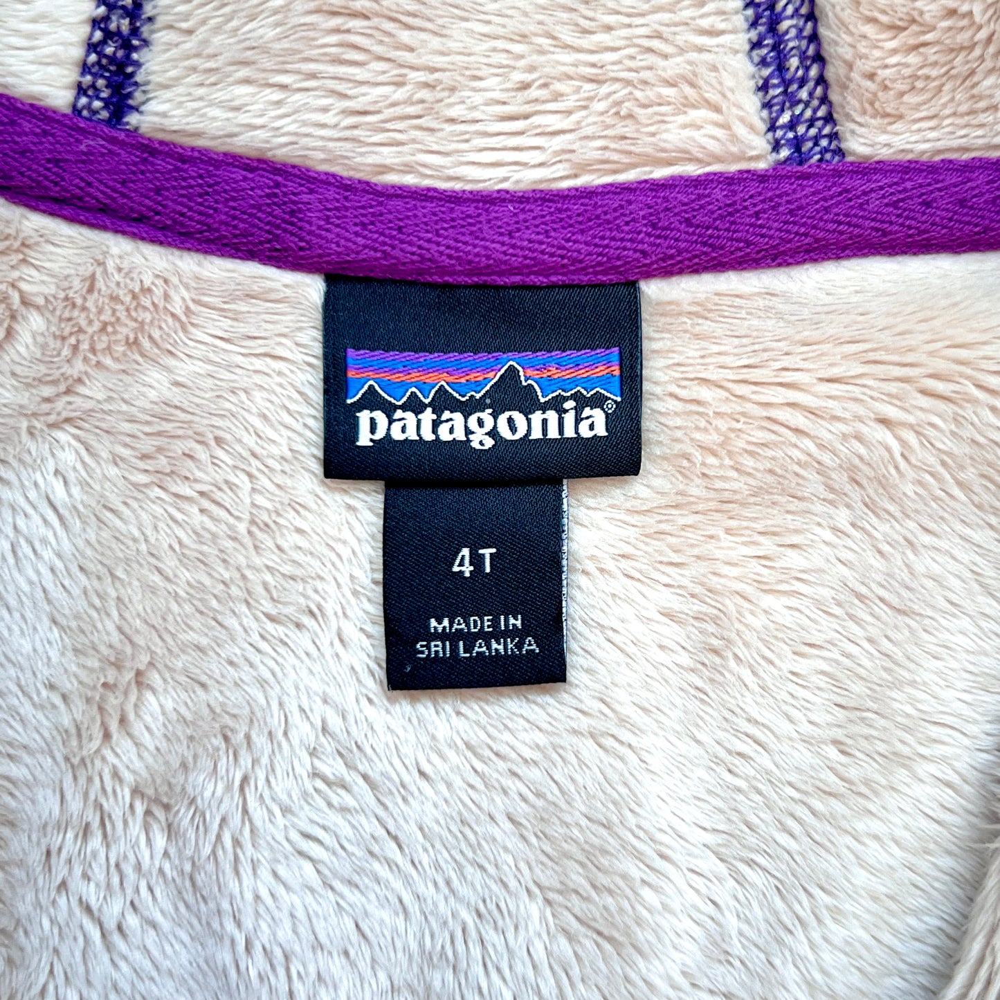 (Pre-loved) Patagonia Purple Fleece Jacket 紫色羊毛外套 4T