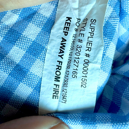 (Pre-loved) Polo Ralph Lauren Shirt 藍白格紋棉質襯衫 24M