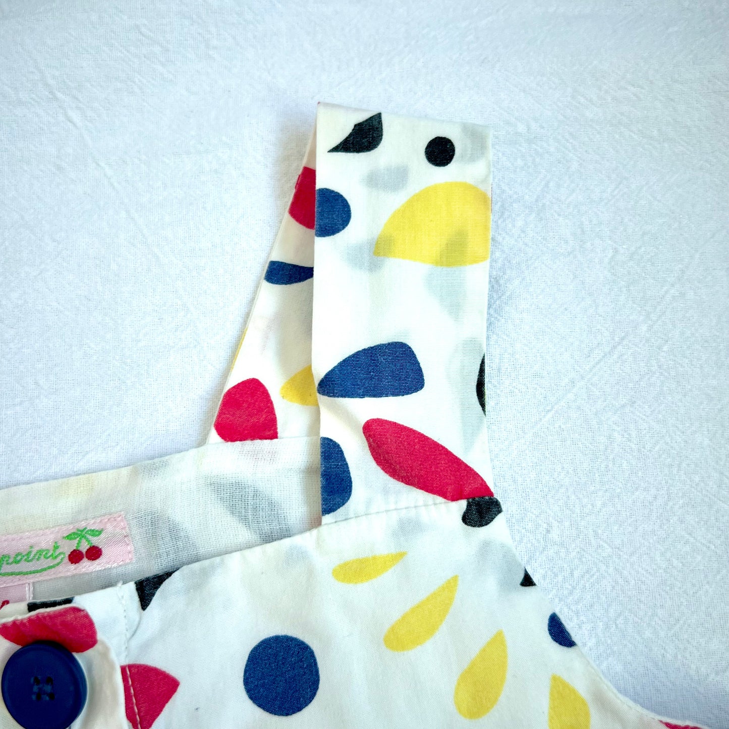 (Pre-loved) Bonpoint White Summer Dress 女童無袖連身裙 4Y