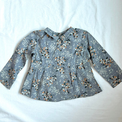 (Pre-loved) Bonpoint Long Sleeves Top 女童碎花長袖上衣 3Y