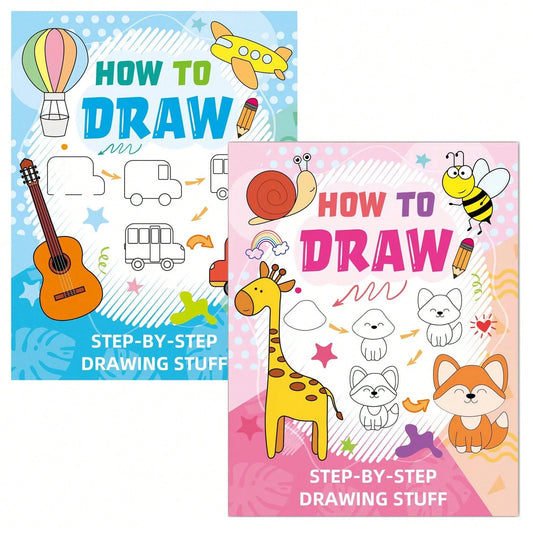 Step By Step Drawing Book 兒童繪畫本