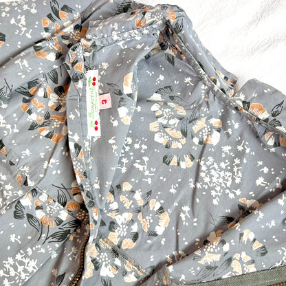 (Pre-loved) Bonpoint Long Sleeves Top 女童碎花長袖上衣 3Y