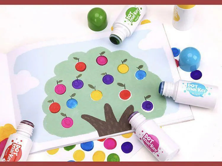 Mobee Dot Painting 兒童點點畫禮盒裝 (6色)