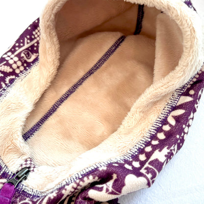 (Pre-loved) Patagonia Purple Fleece Jacket 紫色羊毛外套 4T
