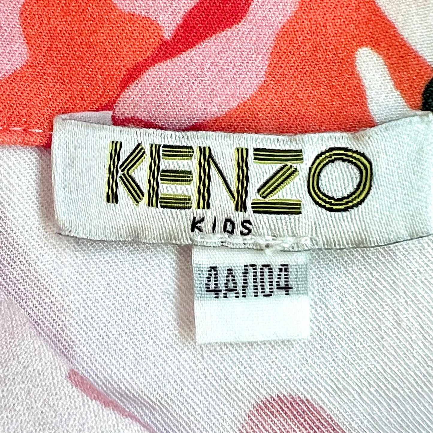 (Pre-loved) KENZO Pink Red Dress 粉紅色裙 4Y