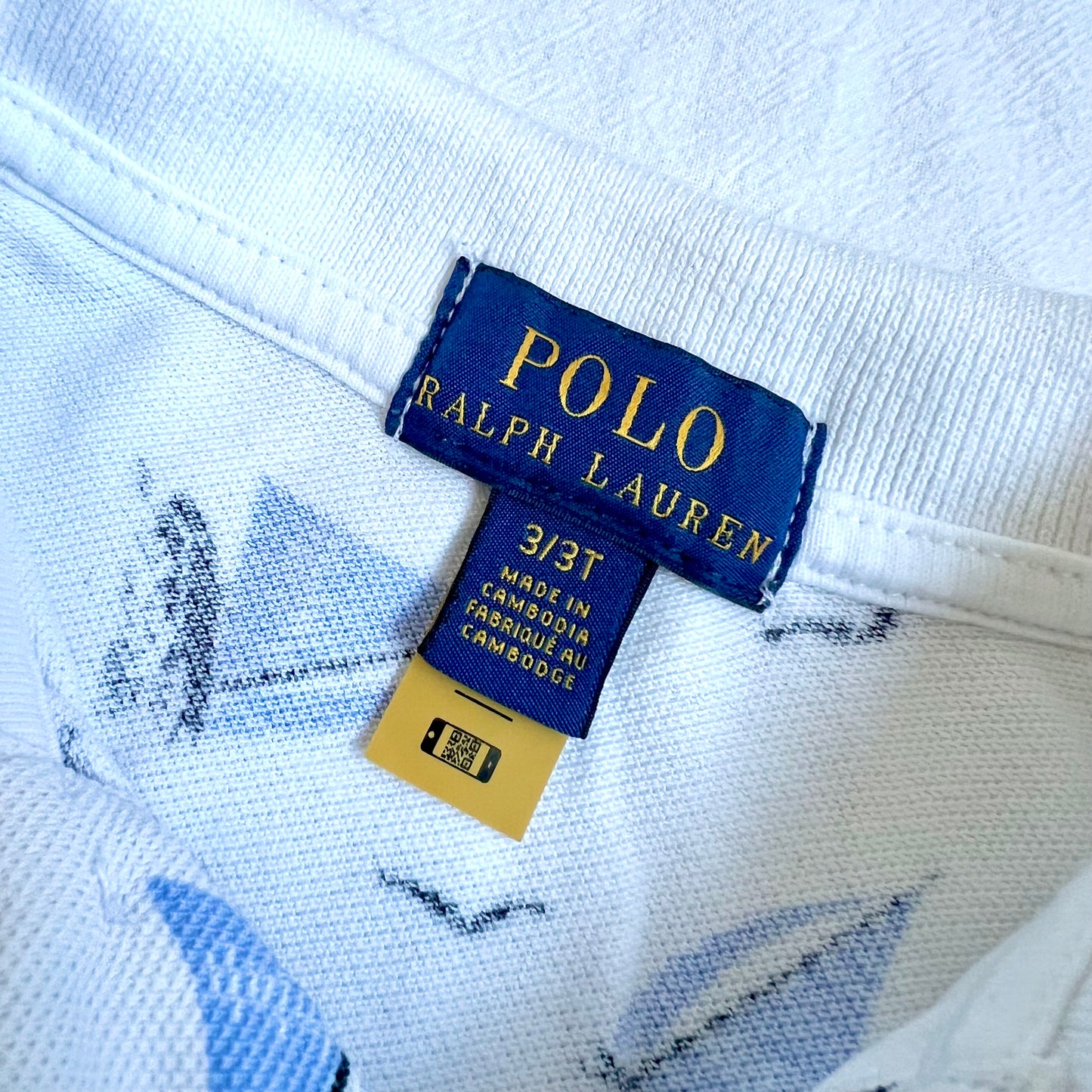 (Pre-loved) Polo Ralph Lauren Polo Shirt 男童短袖Polo 衫 3Y (已去除標籤)