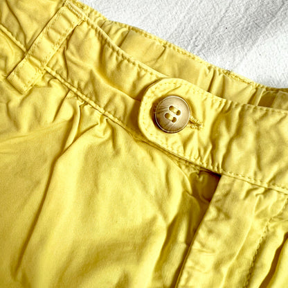 (Pre-loved) Bonpoint Yellow Shorts 女童黃色短褲 3Y