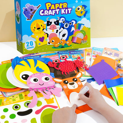 Kids Animal Paper Craft Kit 兒童動物紙藝套裝