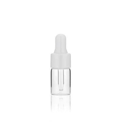 2ml / 3ml / 5ml Glass Test Bottles with Dropper Cap 玻璃滴管試瓶