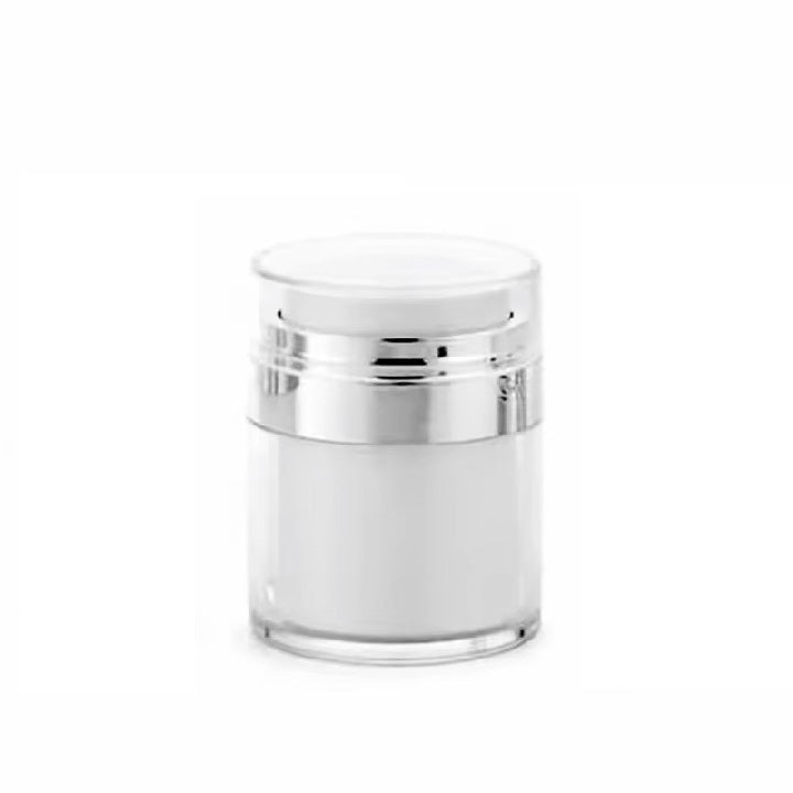 30/50ml Airless Cream Pump Jar 真空乳液泵罐