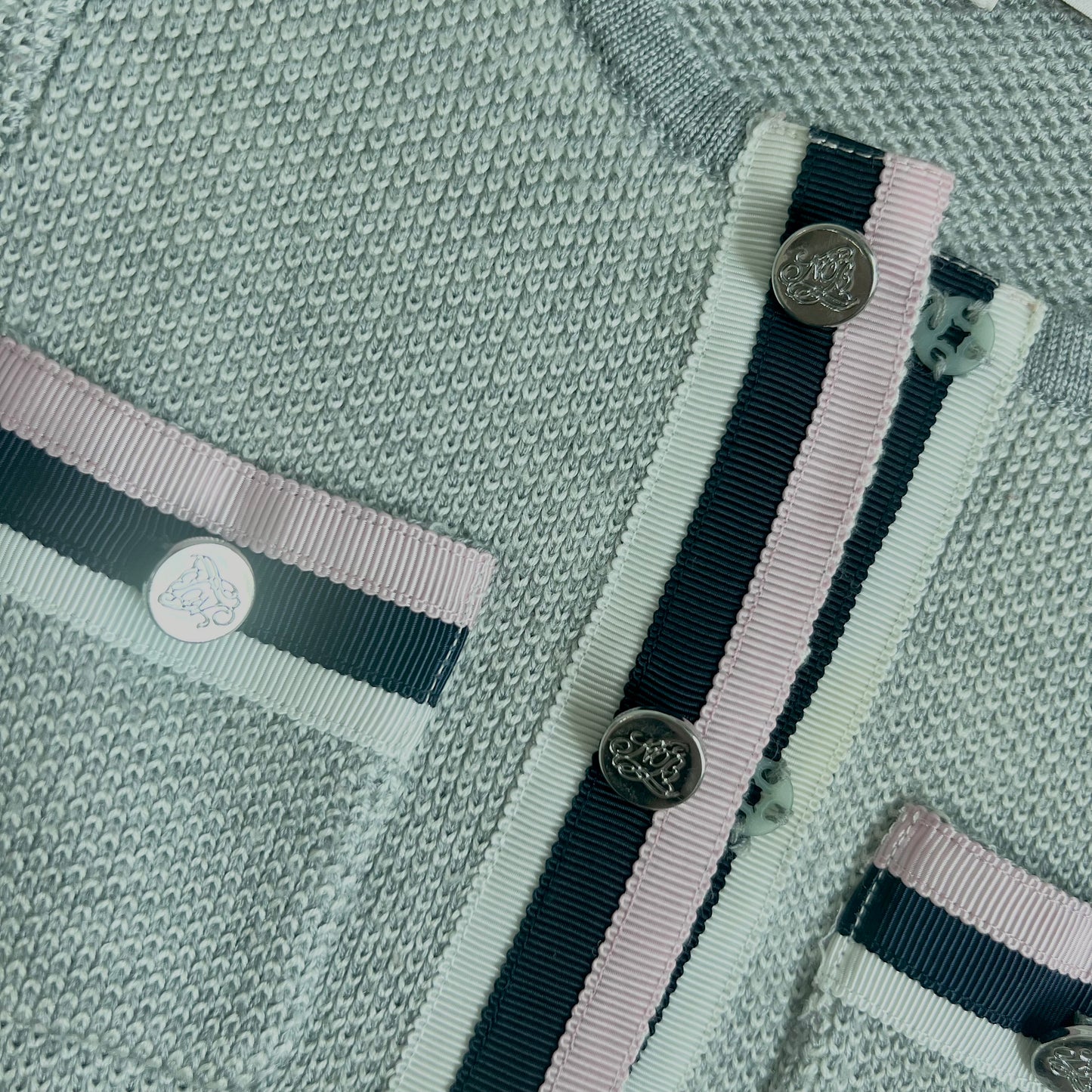 (Pre-loved) Nicholas & Bears Cardigan 女童灰色開襟衫4Y
