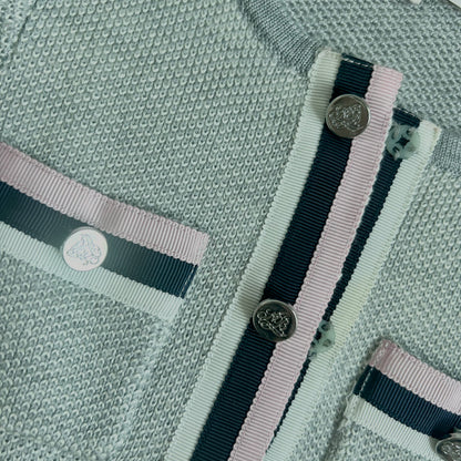 (Pre-loved) Nicholas & Bears Cardigan 女童灰色開襟衫4Y