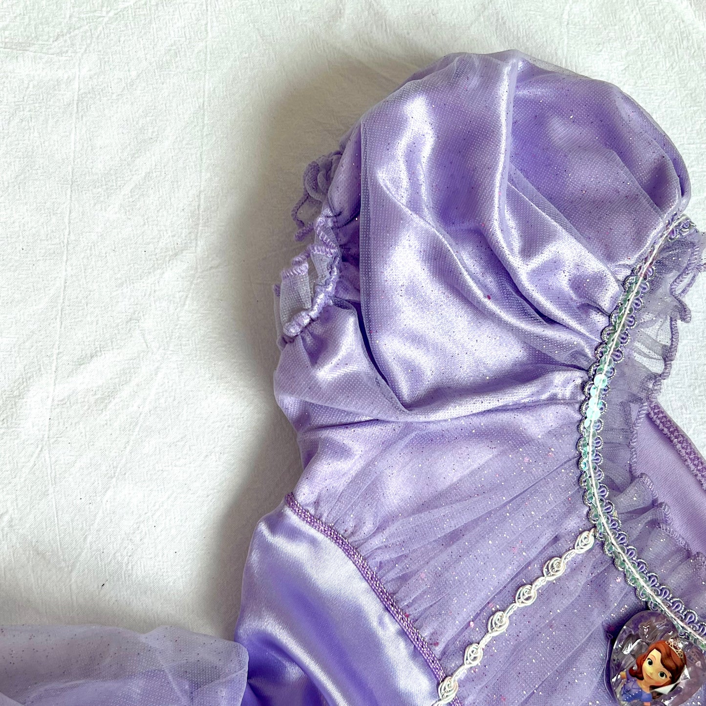 (Pre-loved) Disney Costume Sofia Dress 迪士尼蘇菲亞公主裙 5/6 (no collar tag)