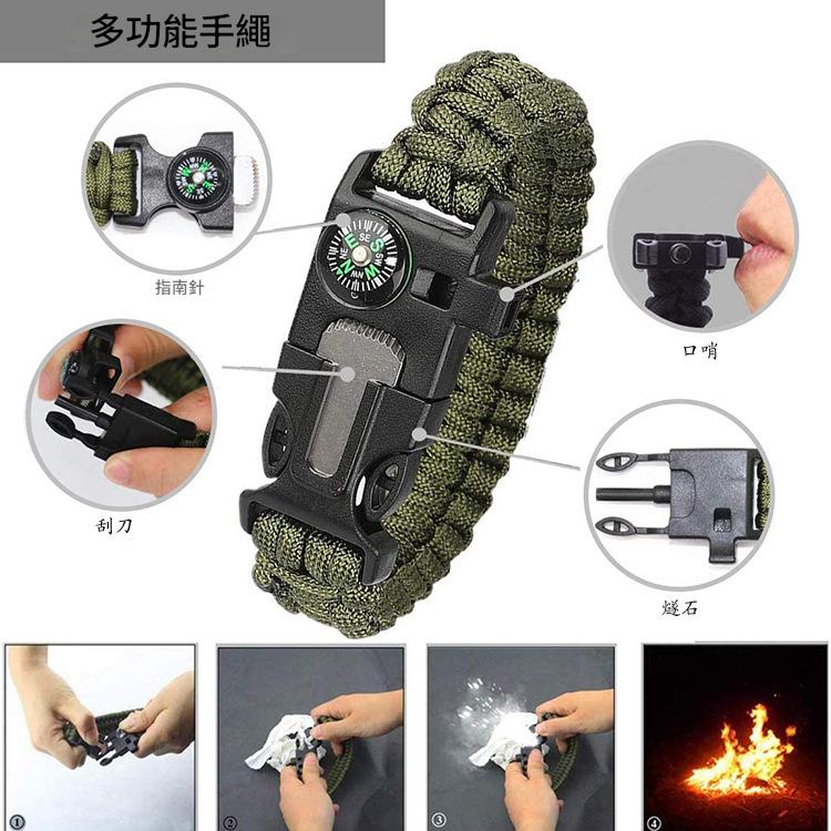 Multifunctional Outdoor Survival Kit 多功能戶外求生工具包