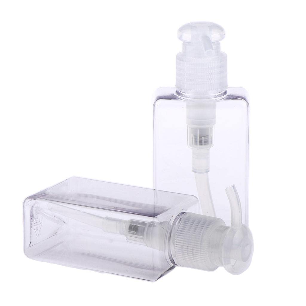 100/200/450ml Clear Plastic Pump Bottle 透明塑膠泵瓶