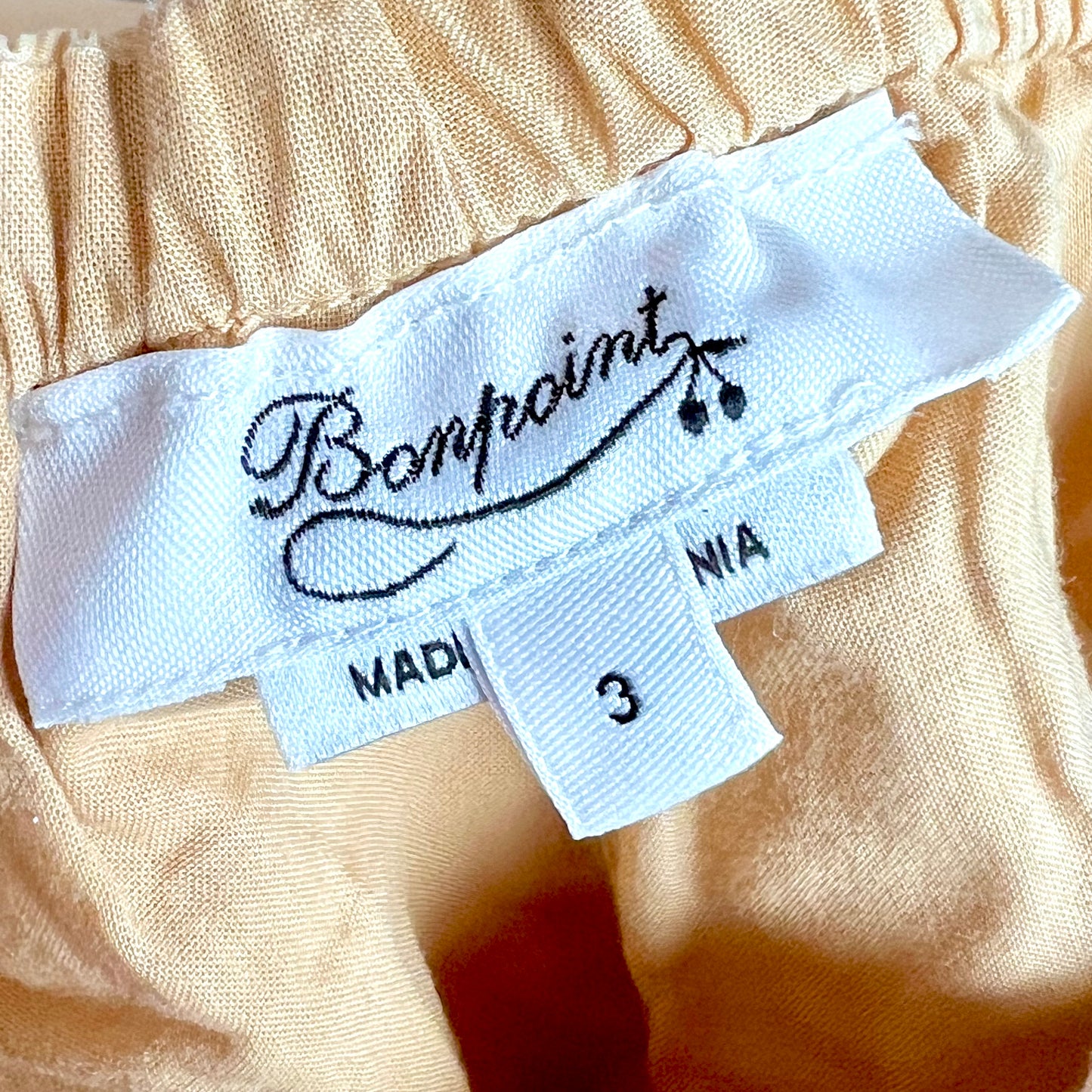(Copy) (Pre-loved) Bonpoint Khaki Pants 童裝卡其色長褲 3Y