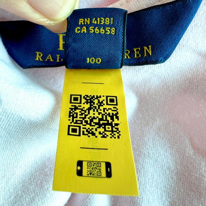 (Pre-loved) Polo Ralph Lauren Pink Layer Sleeveless Dress 女童粉紅無袖連衣裙 3T