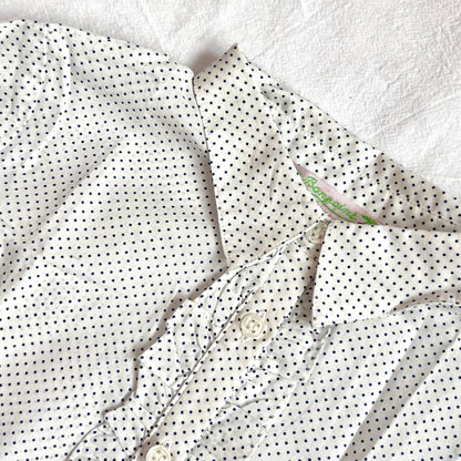 (Pre-loved) Bonpoint White Long Sleeves Shirt 女童白色長袖襯衫 3Y