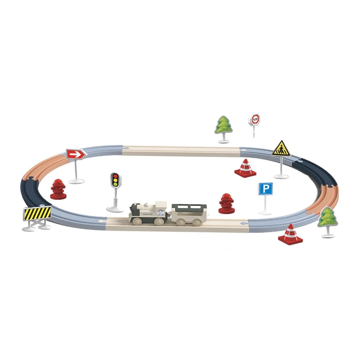 Train Tracks Playset 玩具火車套裝組 - Small