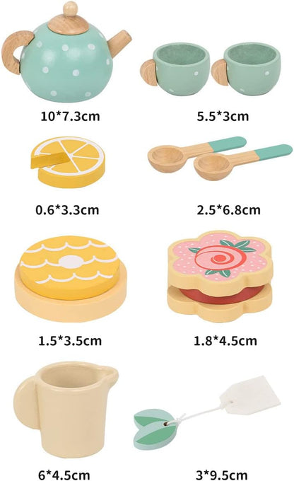Afternoon Tea Toy Set 木製兒童下午茶扮家家酒玩具套裝