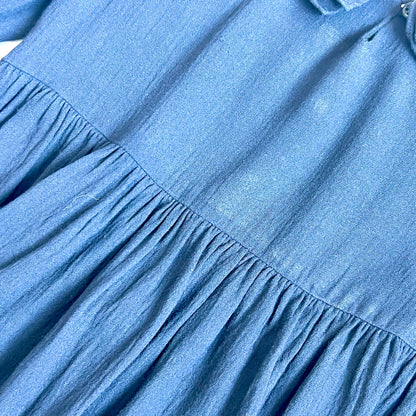 (Pre-loved) Bonpoint Navy Dress 女童長袖深藍色連身裙 4Y