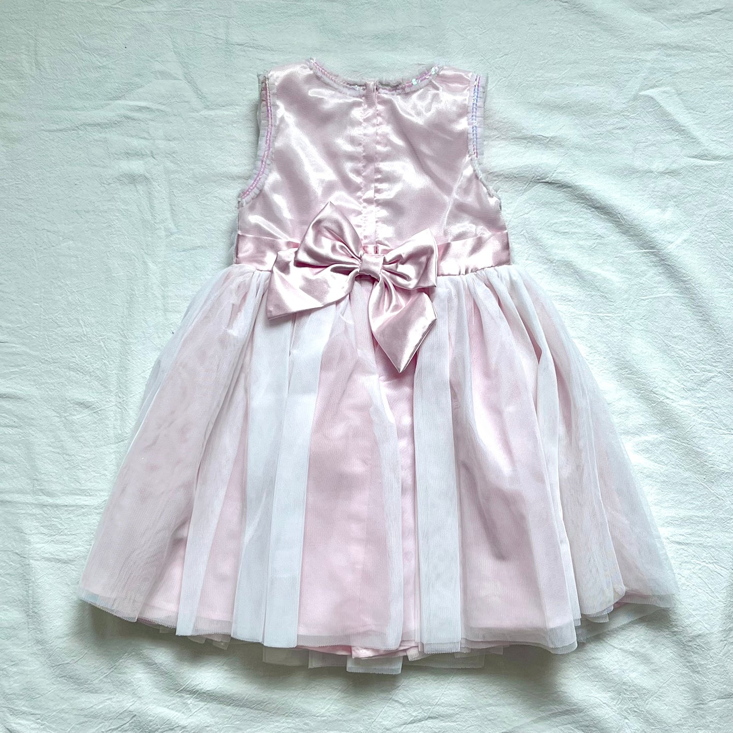 (Pre-loved) Disney Elsa Day Dress for Kids, Frozen 迪士尼愛莎公主裙 4T / 104cm