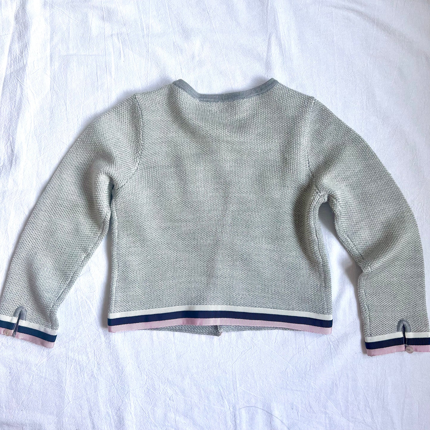 (Pre-loved) Nicholas & Bears Cardigan 女童灰色開襟衫4Y