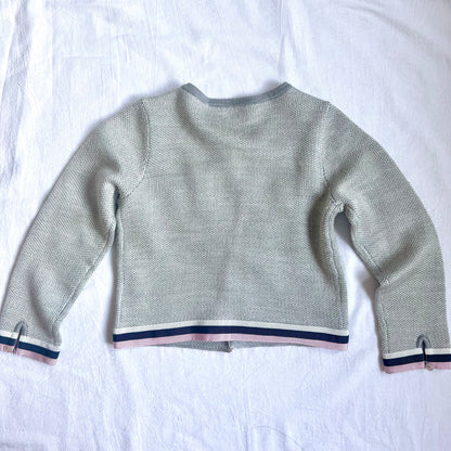 (Pre-loved) Nicholas & Bears Cardigan 女童灰色開襟衫4Y