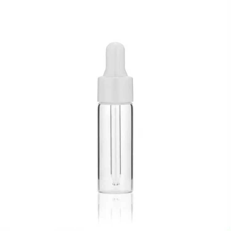 2ml / 3ml / 5ml Glass Test Bottles with Dropper Cap 玻璃滴管試瓶