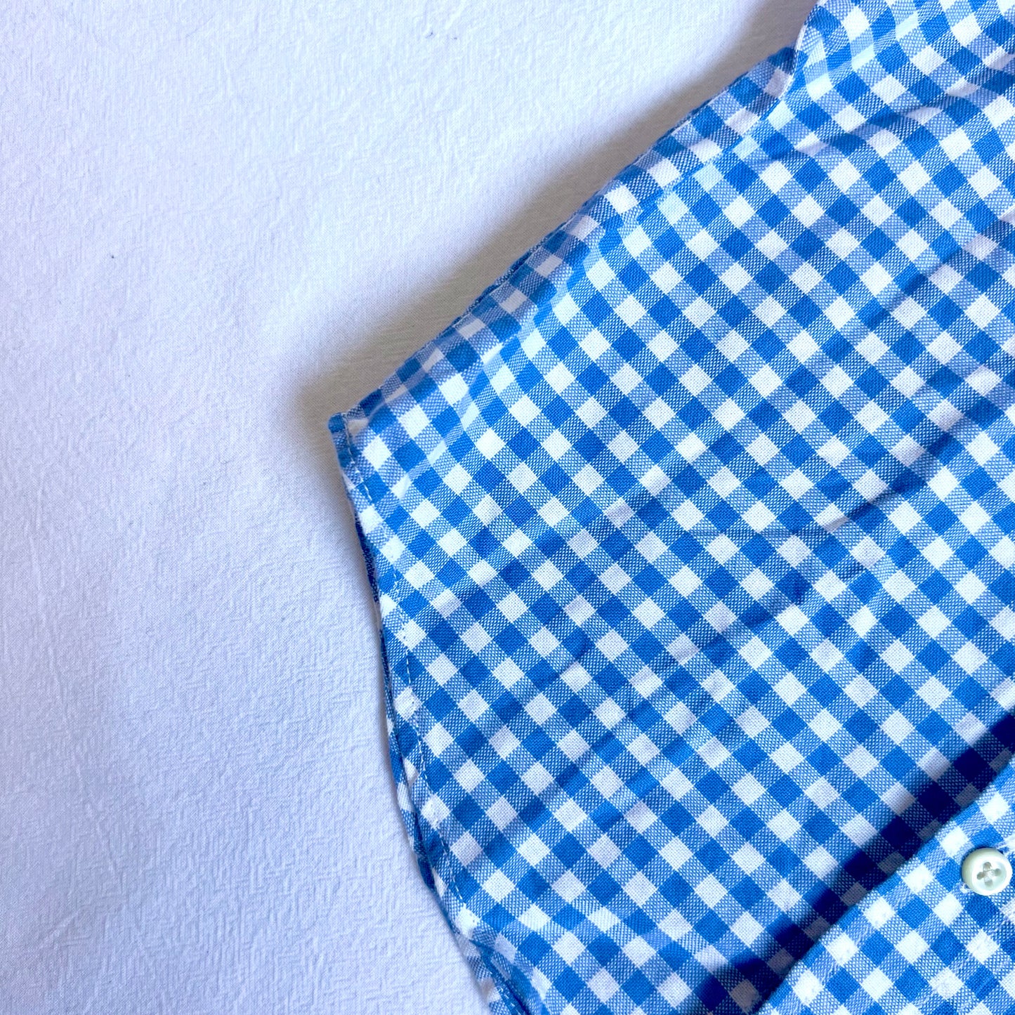 (Pre-loved) Polo Ralph Lauren Shirt 藍白格紋棉質襯衫 24M
