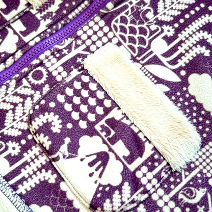 (Pre-loved) Patagonia Purple Fleece Jacket 紫色羊毛外套 4T