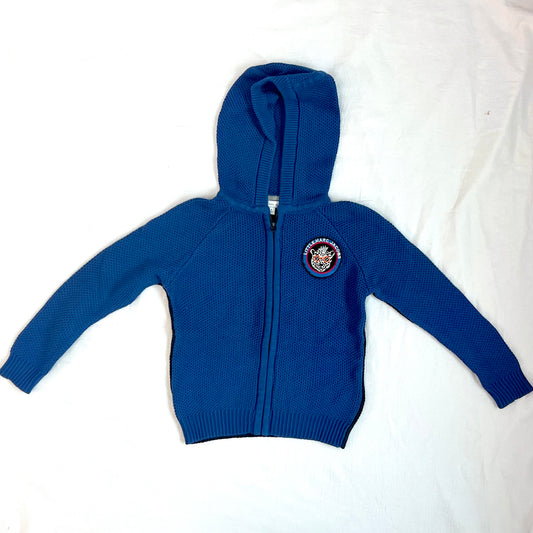 (Pre-loved) Little Marc Jacob Boy Blue Black Jacket 男童藍色拉鏈衛衣 4Y