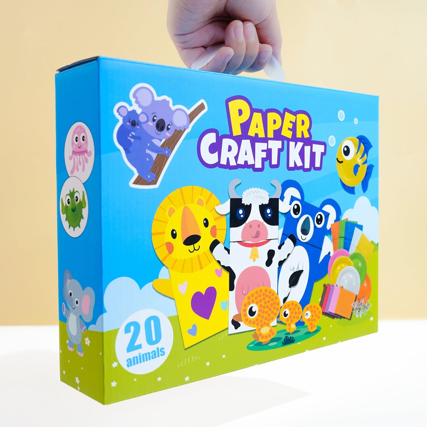 Kids Animal Paper Craft Kit 兒童動物紙藝套裝