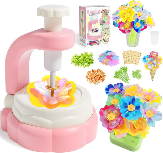 DIY Fabric Flower Bouquet Kit Toys DIY布藝花束套裝玩具